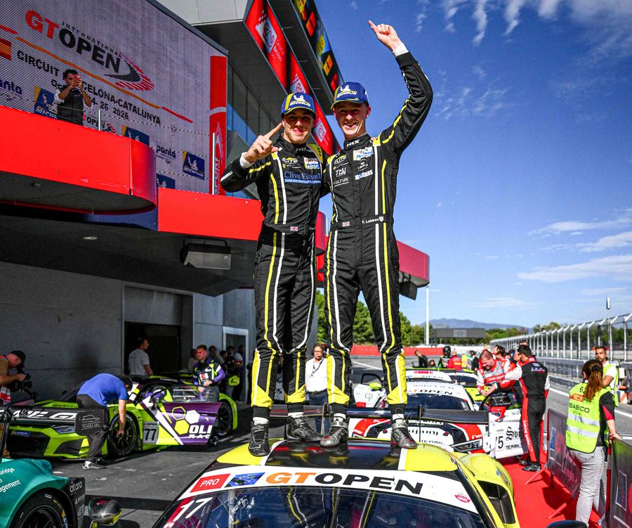 Lebbon and Emson (Elite Motorsport Ferrari) are the 2026 GT Open Champions!